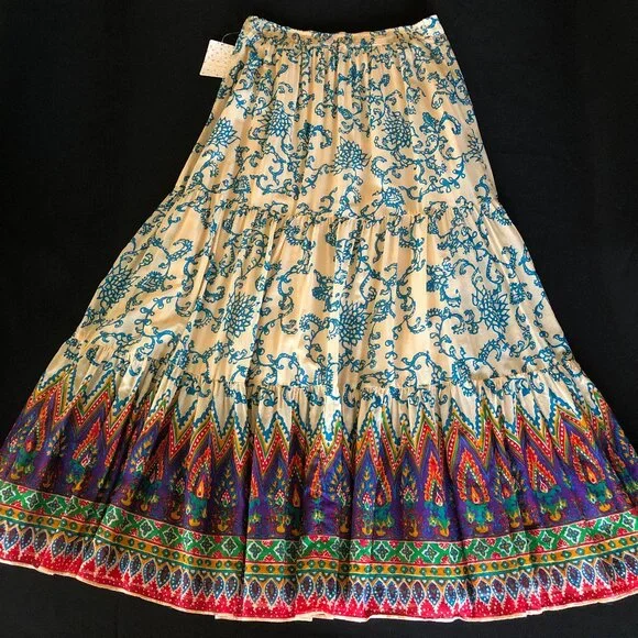 NWT Free People Sunrise Maxi Skirt Sz L